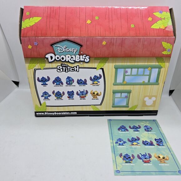 EMPTY BOX SDCC 2024 Exclusive UCC Disney Doorables for 8 Stitch Flocked Figures - Picture 4 of 8